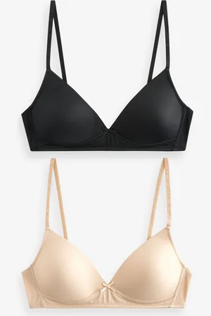 Next /Beige Trainer Bras 2 Pack
