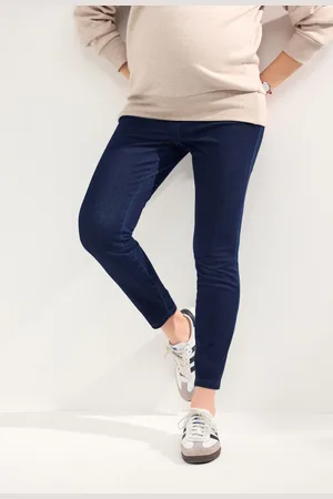 Next Dark Maternity Denim Look Leggings