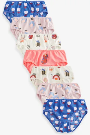 Next /Orange Print Briefs 7 Pack (1.5-12yrs)