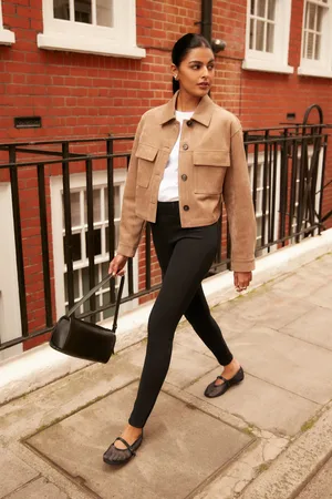 Next Brushed Jersey Denim Leggings