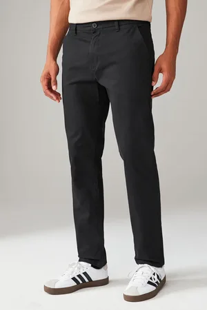 Next Slim Fit Stretch Printed Soft Touch Chino Trousers