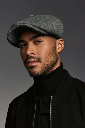 Next Charcoal Baker Boy Hat with Wool