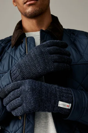Next Blue Thinsulate Knitted Gloves