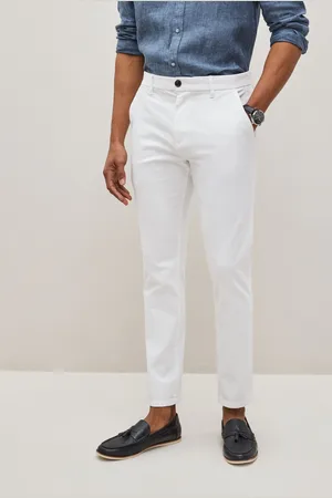 Next Slim Fit Stretch Chinos Trousers
