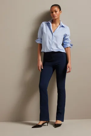 Next Dark Denim Jersey Flare Leggings
