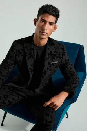 Next Floral Velvet Print Blazer