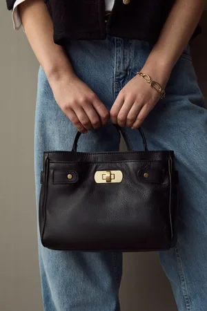 Next Leather Mini Tote Bag
