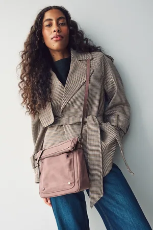 Next Washed Messenger Bag