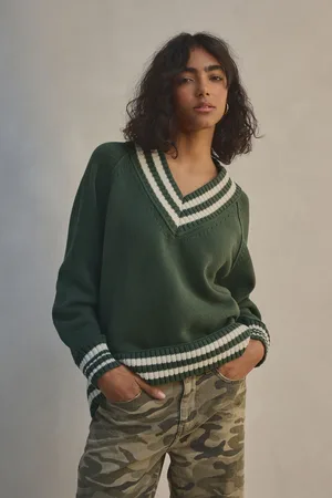 Next V-Neck Cricket Jumper With Cotton