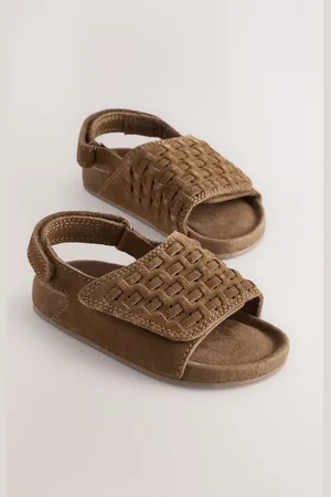 Next Standard Fit (F) Touch Fastening Corkbed Sandals