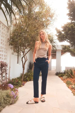 Next Blue Chino Trousers