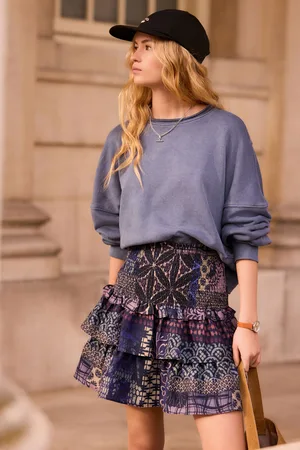 Next Purple Rara Mini Skirt