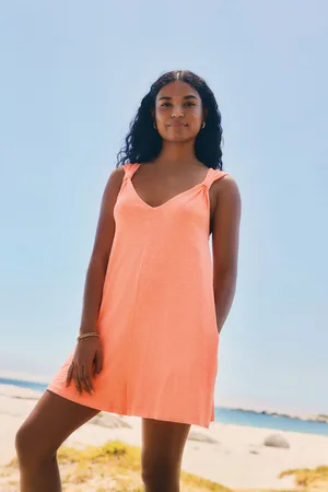 Next Coral 100% Cotton Jersey Playsuit