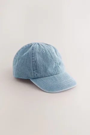 Next Washed Denim 100% Cotton Baseball Cap Hat (1-16yrs)