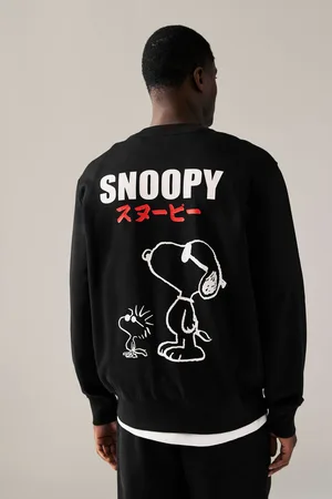 Next Snoopy License Graphic Crew Sweatshirt