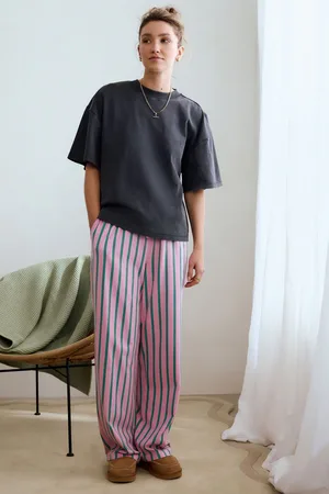 Next /Pink Stripe 100% Cotton Short Sleeve Pyjamas