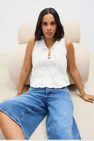Next Dark Longline Jort Denim Shorts