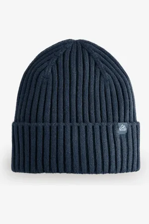 Next Blue Knitted Beanie Hat (1-16yrs)