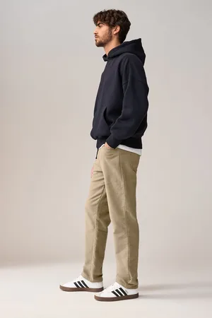 Next Straight Fit Nova Fides Italian Cotton Moleskin Chinos