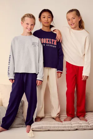 Next Red/ Jogger Pyjamas 3 Pack (3-16yrs)