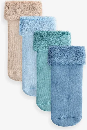 Next Towelling Socks 4 Pack (0mths-2yrs)