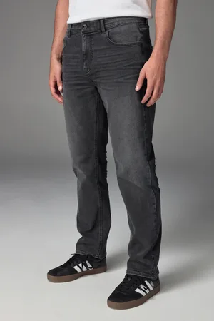 Next Washed Straight Fit Straight Fit Essential Stretch Jeans