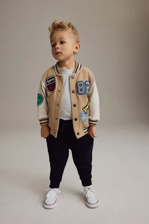Next Badged Jersey Bomber And Joggers Set (3mths-7yrs)