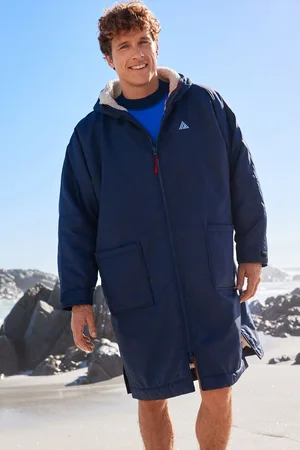Next Blue Active Swim Changing Robe Lightweight Jacket