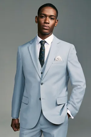 Next Light Tailored Fit Textured Suit Jacket