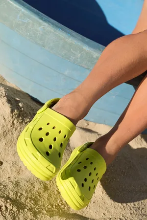 Next Yellow Clogs
