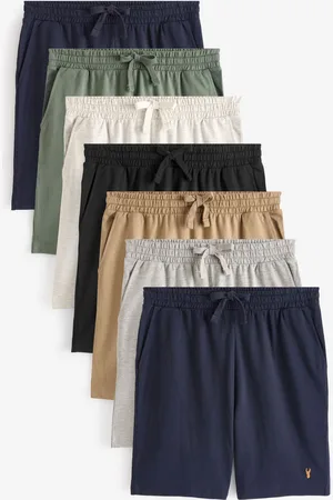 Next /Navy Blue/Grey Core Lightweight Shorts 7 Pack