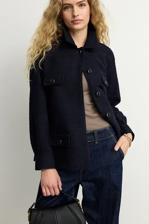 Next Boucle Button Up Shacket
