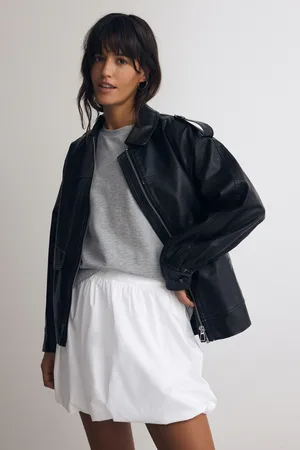 Next 100% Cotton Bubble Hem Mini Skirt
