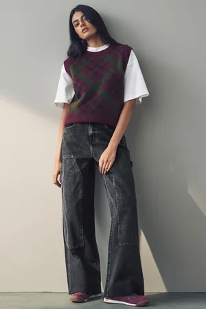 Next Carpenter Wide Leg 100% Cotton Jeans