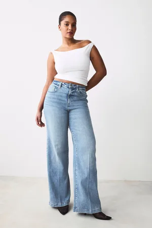 Next Mid Hourglass Wide Leg Jeans
