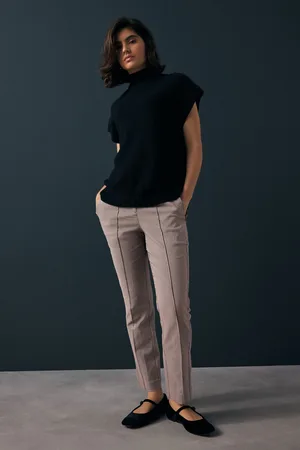 Next Check Slim Sculpting Trousers