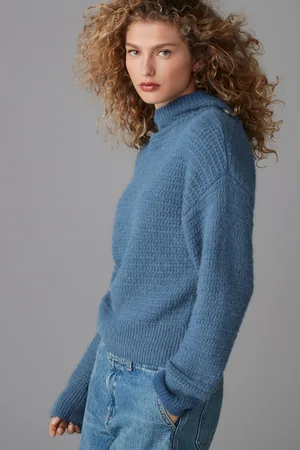 Next Relaxed Stitch Knitted Hoodie