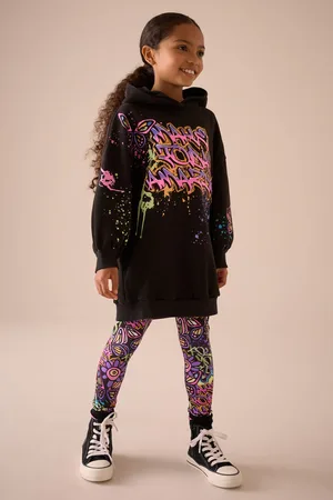 Next Graffiti Hoodie And Leggings Set (3-16yrs)