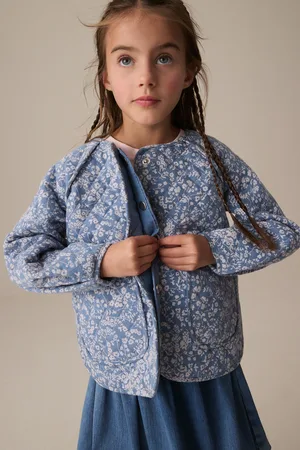 Next Floral Print Quilted Jacket (3-16yrs)