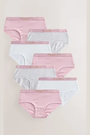 Next Pink/ Hipster Briefs 7 Pack (2-16yrs)