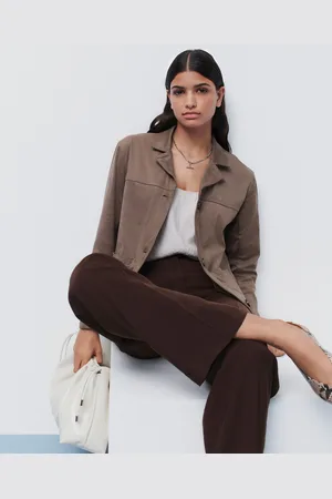 Next Faux Suede 3 Button Blazer