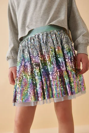 Next Rainbow Sequin Skirt (3-16yrs)
