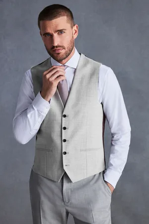 Next Signature Tollegno Suit Waistcoat