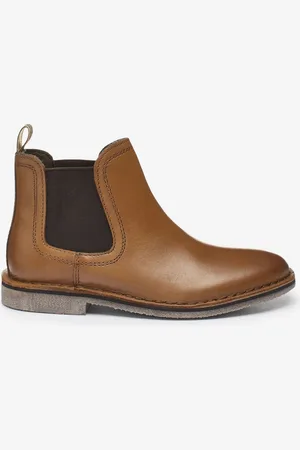 Next Wide Fit (G) Leather Chelsea Boots