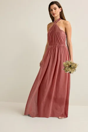 Next Rose Mesh Multiway Bridesmaid Wedding Maxi Dress