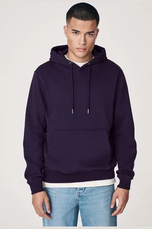 Next Purple Regular Fit Rich Jersey Fabric Hoodie