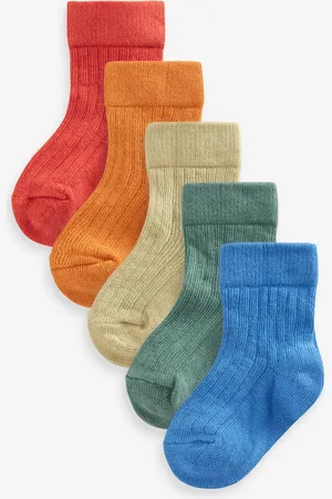 Next Multi bright Socks Baby 5 Pack (0mths-2yrs)