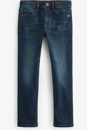 Next Indigo Skinny Fit Mega Stretch Adjustable Waist Jeans (3-16yrs)