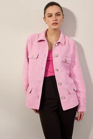 Next Boucle Button Up Shacket