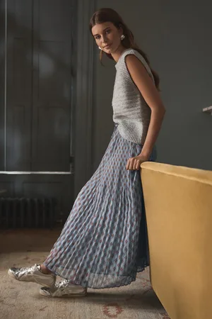 Next Boho Printed Midi Skirt